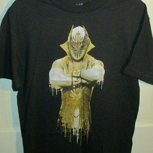 NEW 2011 WWE Sin Cara Graphic Men's Black Shirt M
